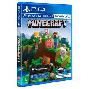 Jogo Minecraft Starter Collection Refresh PS4