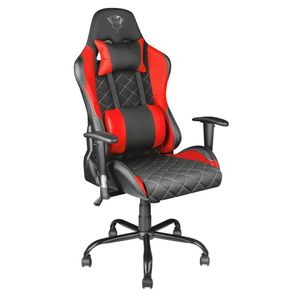 Cadeira Gamer Trust GXT707 Resto, Encosto e Braços Reguláveis, com Almofadas, Vermelho