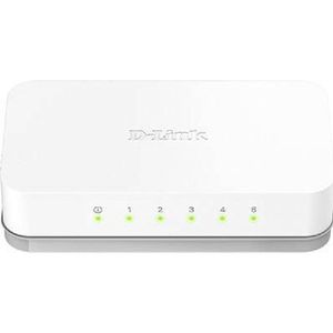 D-Link Switch Fast 5 Portas 100Mbps DES-1005C, Branco