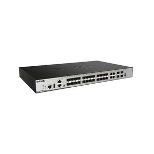 Switch Fibra Gigabit Empilhável 28 PortasDGS-3630-28SC