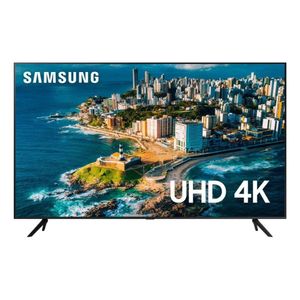 Smart TV Samsung 43" Crystal 4K UHD HDR UN43CU770 Preto