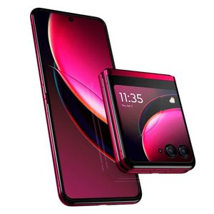 Smartphone Motorola Razr 40 Ultra 5G - 256GB 10GB (8GB RAM+2GB Ram Boost) 12MP com moto AI NFC Dobravel - Magenta