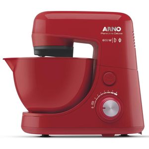 Batedeira Planetária Arno Nova Deluxe SX35 600w Vermelho 127V