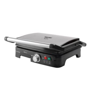 Grill Elétrico Mallory Asteria Antiaderente B96800952 Inox 220V