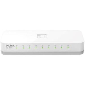 Switch D-Link Fast Thernet DES-1008C 8 Portas Branco