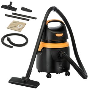 Aspirador água pó Electrolux potente função sopro limpeza profunda 1400W 18L total 11L util protetor termico AQP20 127V