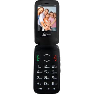 Celular Lenoxx CX908 2,4" Dual  Chip Lanterna Media Player Preto