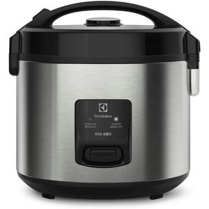 Panela de Arroz Elétrica Electrolux 3,5L ERC20 2 em 1 Inox 127V