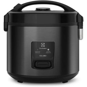 Panela de Arroz Elétrica Electrolux 3,5L ERC30 2 em 1 Preto 220V