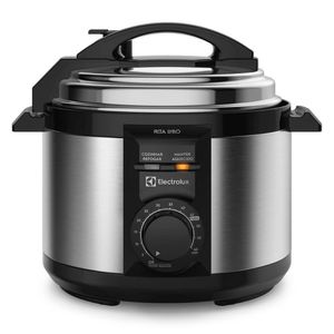 Panela de Pressão Electrolux 3L Elétrica PCE15 Inox Preto 127V