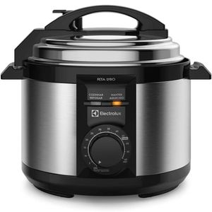 Panela de Pressão Electrolux 3L Elétrica PCE15 Inox Preto 220V