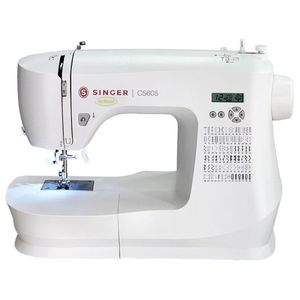 Máquina de Costura Singer Eletrônica C5605 Branco 127V