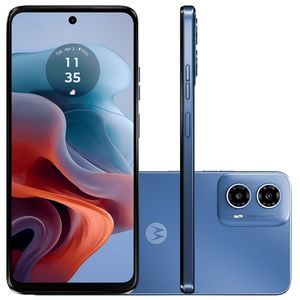 Smartphone Motorola Moto g34 5G - 128GB 8GB (4GB RAM+4GB Ram Boost) AI Camera 50MP NFC - Azul