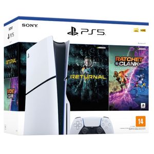 Console Ps5 Slim Físico 1TB c/Returnal + Ratchet & Clank - Sony