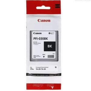 Cartucho de Tinta Canon Plotter PFI-030BK 55ml Preto