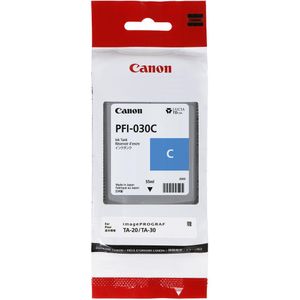 Cartucho de Tinta Canon Plotter PFI-030C 55ml Ciano