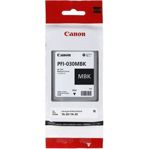 Cartucho de Tinta Canon Plotter PFI-030mbk 55ml Preto