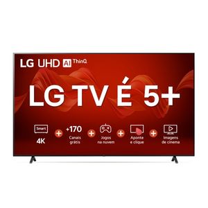 Smart TV LG 50 4K UHD ThinQ AI HDMI 50UR8750PSA Preto