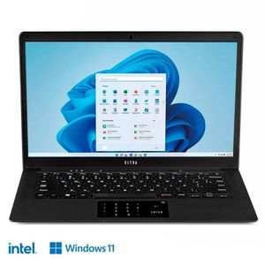 Notebook Ultra Celeron Multilaser UB232 500GB 4GB RAM Preto