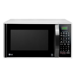 Forno Micro-Ondas LG Solo 30L MS3091BC I Wave Branco 127V