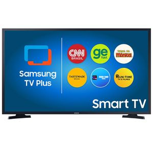 Smart TV 32" Samsung HD LED HDR UN32T4300AG Tizen Preto