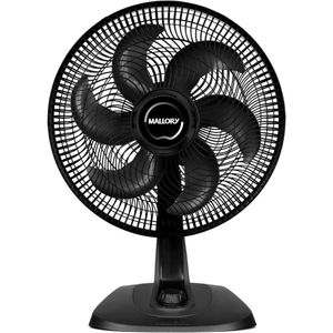 Ventilador de Mesa Mallory 40cm Turbo Fresh Preto 127V