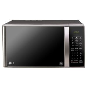 Forno Micro-Ondas LG Grill 30L Nobre MH7093BR Prata 127V