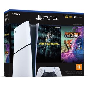 Console Ps5 Slim Digital 1TB c/Returnal + Ratchet & Clanck - Sony