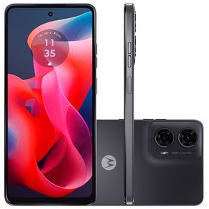 Smartphone Motorola Moto g24 - 128GB 8GB (4GB RAM+4GB Ram Boost) AI Camera 50MP Night Vision - Grafite