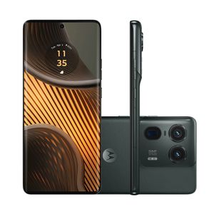 Smartphone Motorola Edge 50 Ultra 5G - 512GB 24GB (12GB RAM+12GB Ram Boost) 50MP Ultra-Pixel AI Camera IP68 NFC - Black - Vegan Leather