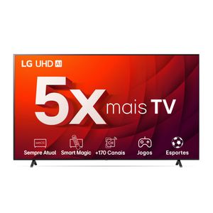 Smart TV 75" LG 4K UHD ThinQ AI 75UR8750PSA HDR Preto