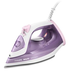 Ferro À Vapor Philips Walita DST3010/34 2000W Branco e Rosa 220V