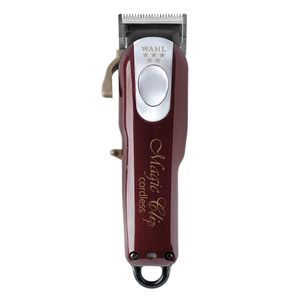 Máquina de Cortar Cabelo Wahl Magic Clip Cordless Vermelho Bivolt