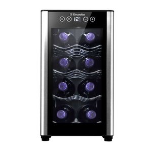 Adega de Vinho Electrolux ACB08 8 Garrafas Preto 220V