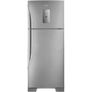 Geladeira Panasonic 435L NR-BT50BD3XA A++ Frost Free Cinza 127V