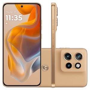 Smartphone Motorola Edge 50 Neo 5G - 256GB 16GB (8GB RAM+8GB Ram Boost) 50MP Sony Camera Moto AI Ultrarresistencia militar - Latte - Vegan Leather