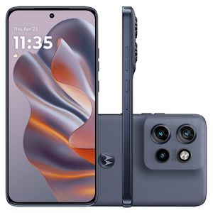Smartphone Motorola Edge 50 Neo 5G - 256GB 16GB (8GB RAM+8GB Ram Boost) 50MP Sony Camera Moto AI Ultrarresistencia militar - Grisaille - Vegan Leather