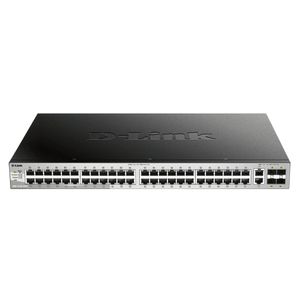 Switch D-Link 24 Portas DGS-3130-54TS L3 Gigabit Gerenciável Preto