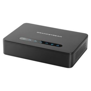 Adaptador de Telefone Analógico Grandstream HT814 4 Portas FXS e Gigabit NAT Preta