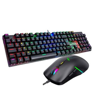 Combo Teclado e Mouse Viper Pro Gamer 418 Mamba Preto