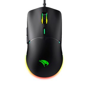 Mouse Gamer Viper Pro Naja 7200 DPI s RGB USB Preto