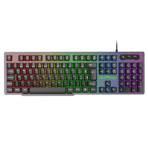 Teclado Gamer Viper Pro Semi Mecânico Naja RGB ABNT2 Preto