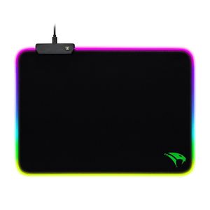 Mousepad Gamer Viper Pro Naja 406 RGB Antiderrapante Preto