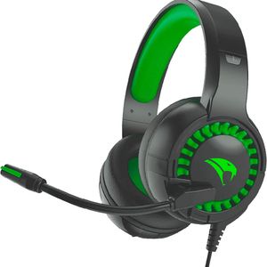 Headset Gamer Viper Pro Python 415 LED USB Preto e Verde