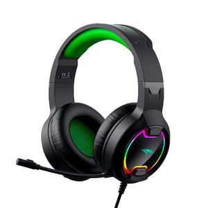 Headset Gamer Viper Pro Mamba 403 RGB USB Preto e Verde