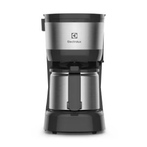 Cafeteira Elétrica Electrolux 0,6L ECM12 Efficient Preto e Inox 127V