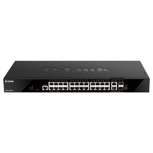 Switch D-Link 28 Portas DGS-1520-28 10 Gigabits Gerenciável Preto