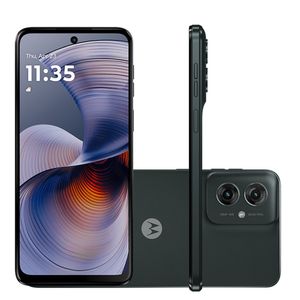 Smartphone Motorola Moto g55 5G - 256GB 16GB (8GB RAM+8GB Ram Boost) e Camera 50MP com AI NFC Tela 6.5" com Superbrilho - Preto