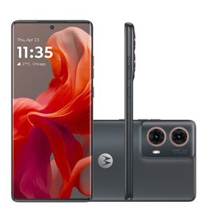 Smartphone Moto g85 5G - 256GB 16GB (8GB RAM+8GB Ram Boost) 50MP Sony AI Camera Tela Infinita pOLED NFC - Grafite
