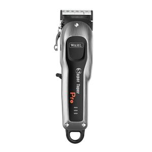 Máquina de Cortar Cabelo Wahl Super Taper Pro Cordless Prata e Preto Bivolt